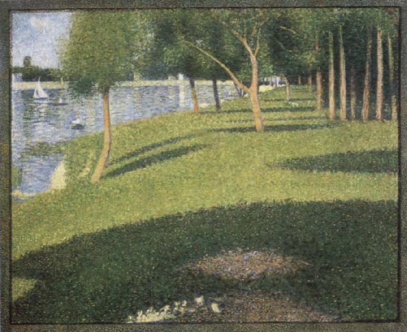 Georges Seurat A Sunday Afternoon at the lle de la Grande Jatte oil painting picture